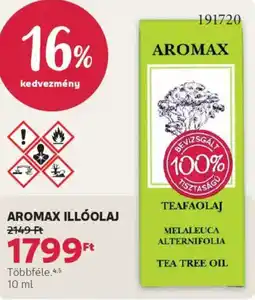 Rossmann Aromax illóolaj ajánlat