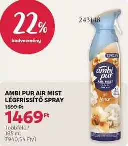 Rossmann Ambi Pur Air Mist légfrissítő spray ajánlat