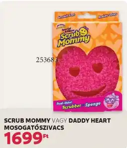 Rossmann Scrub Mommy, Daddy heart mosogatószivacs ajánlat