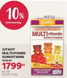 Rossmann Jutavit multivitamin gumivitamin ajánlat