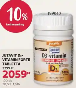 Rossmann Jutavit D3-vitamin Forte tabletta ajánlat