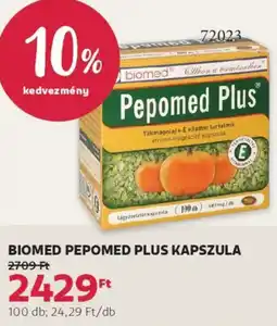 Rossmann Biomed Pepomed Plus kapszula ajánlat