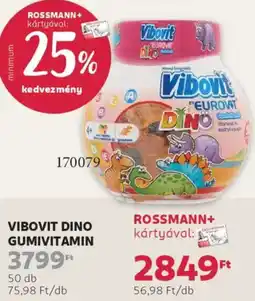 Rossmann Vibovit Dino gumivitamin ajánlat