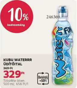 Rossmann Kubu Waterrr üdítőital ajánlat