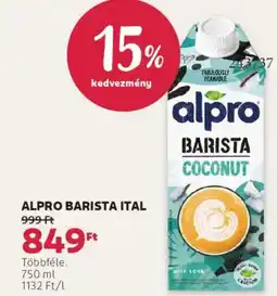 Rossmann Alpro barista ital ajánlat