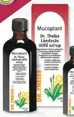 Pingvin Patika Mucoplant Dr. Theiss Lándzsás útifű szirup ajánlat