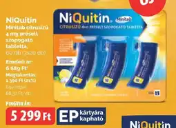 Pingvin Patika NiQuitin Minitab citrusízü ajánlat