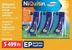 Pingvin Patika NiQuitin Minitab tabletta ajánlat
