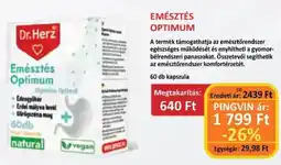 Pingvin Patika Dr. Herz Emésztés Optimum ajánlat