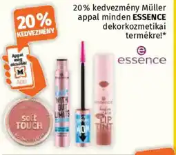Müller ESSENCE dekorkozmetikai ajánlat