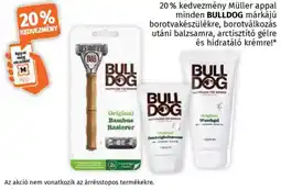 Müller BULLDOG márkájú borotvakészülékre ajánlat