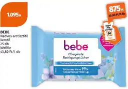 Müller Bebe nedves arctisztító kendő ajánlat