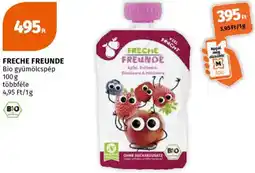 Müller Freche Freunde bio gyümölcspép ajánlat