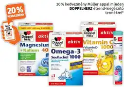 Müller Doppelherz étrend-kiegészítő termékre ajánlat