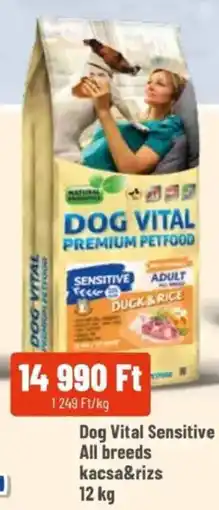 Alpha Zoo Dog Vital Sensitive All breeds kacsa&rizs ajánlat