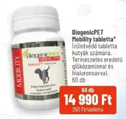 Alpha Zoo BiogenicPET Mobility tabletta ajánlat