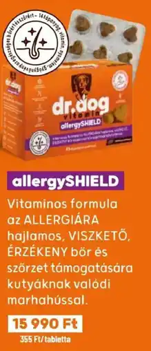 Alpha Zoo Dr. Dog allergySHIELD ajánlat