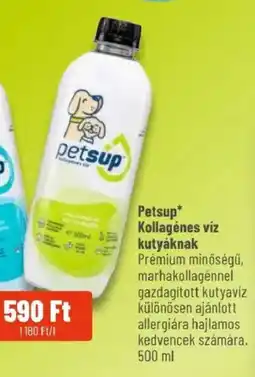 Alpha Zoo Petsup Kollagénes víz kutyáknak ajánlat