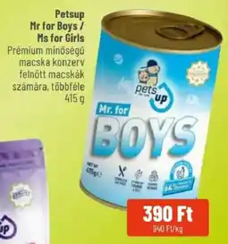 Alpha Zoo Petsup Mr for Boys / Ms for Girls ajánlat