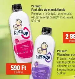 Alpha Zoo Petsup Funkciós víz macskáknak ajánlat