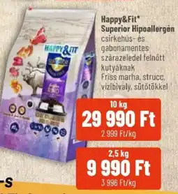 Alpha Zoo Happy&Fit Superior Hipoallergén ajánlat