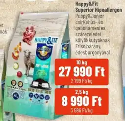 Alpha Zoo Happy&Fit Superior Hipoallergén ajánlat