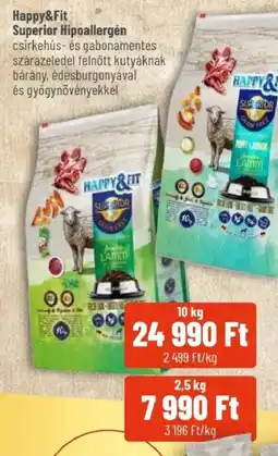 Alpha Zoo Happy&Fit Superior Hipoallergén ajánlat