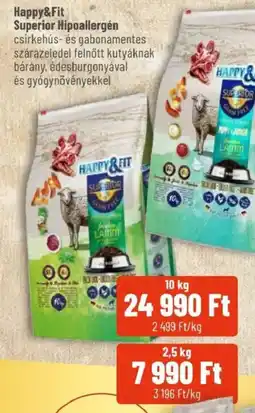 Alpha Zoo Happy&Fit Superior Hipoallergén ajánlat