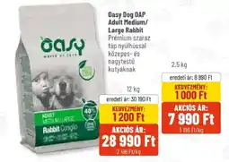 Alpha Zoo Oasy Dog OAP Adult Medium / Large Rabbit ajánlat