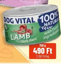 Alpha Zoo DOG VITAL Soft Paté ajánlat