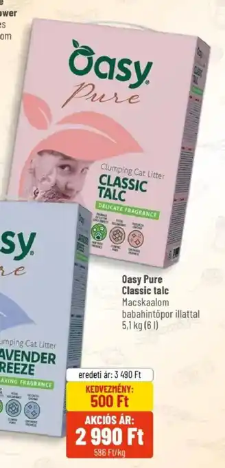Oasy Pure Classic talc