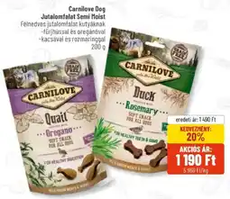 Alpha Zoo Carnilove Dog Jutalomfalat Semi Moist ajánlat