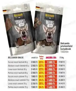 Alpha Zoo Belcando jutalomfalat kutyáknak ajánlat