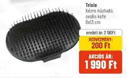 Alpha Zoo Trixie Kézre húzható, ovális kefe ajánlat