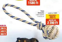 Alpha Zoo Trixie Denta Fun Labda kötéllel ajánlat