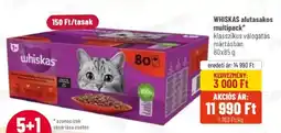 Alpha Zoo WHISKAS alutasakos multipack ajánlat