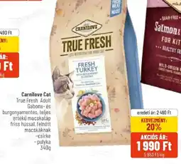 Alpha Zoo Carnilove Cat True Fresh Adult Gabona- és ajánlat