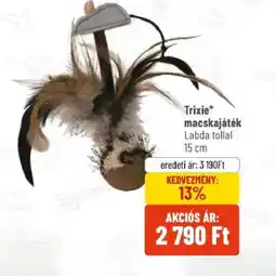 Alpha Zoo Trixie macskajáték Labda tollal ajánlat