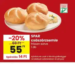 Spar SPAR császárzsemle ajánlat