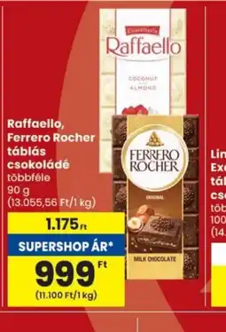 Spar Raffaello, Ferrero Rocher csokoládé ajánlat
