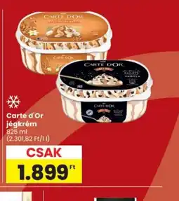 Spar Carte d'Or jégkrém ajánlat