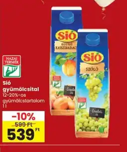 Spar Si gyümölcsital ajánlat