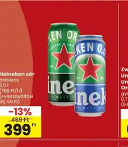 Spar Heineken sör ajánlat