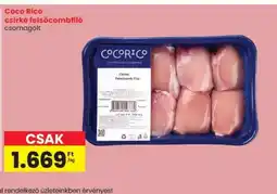 Spar Coco Rico csirke felsőcombfilé ajánlat