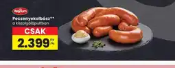 Spar REGNUM Pecsenyekolbász ajánlat