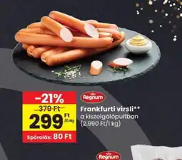 Spar Regnum Frankfurti virsli ajánlat