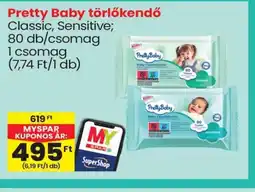Spar Pretty Baby törlőkendő ajánlat