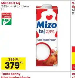 Spar Mizo UHT tej ajánlat