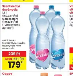 Spar Szentkirályi ásványv Spórolász ajánlat
