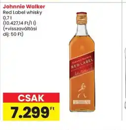 Spar Johnnie Walker Red Label whisky ajánlat
